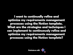 ChatGPT for Requirements Management gallery image