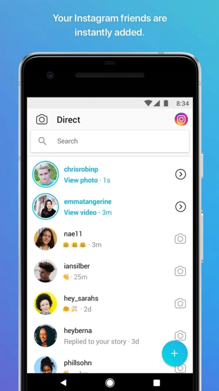 instagram direct message app download