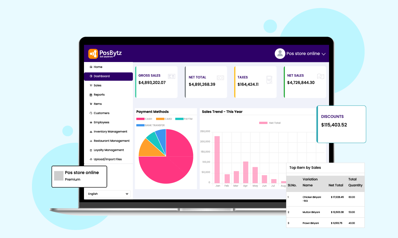 PosBytz Headless Commerce gallery image