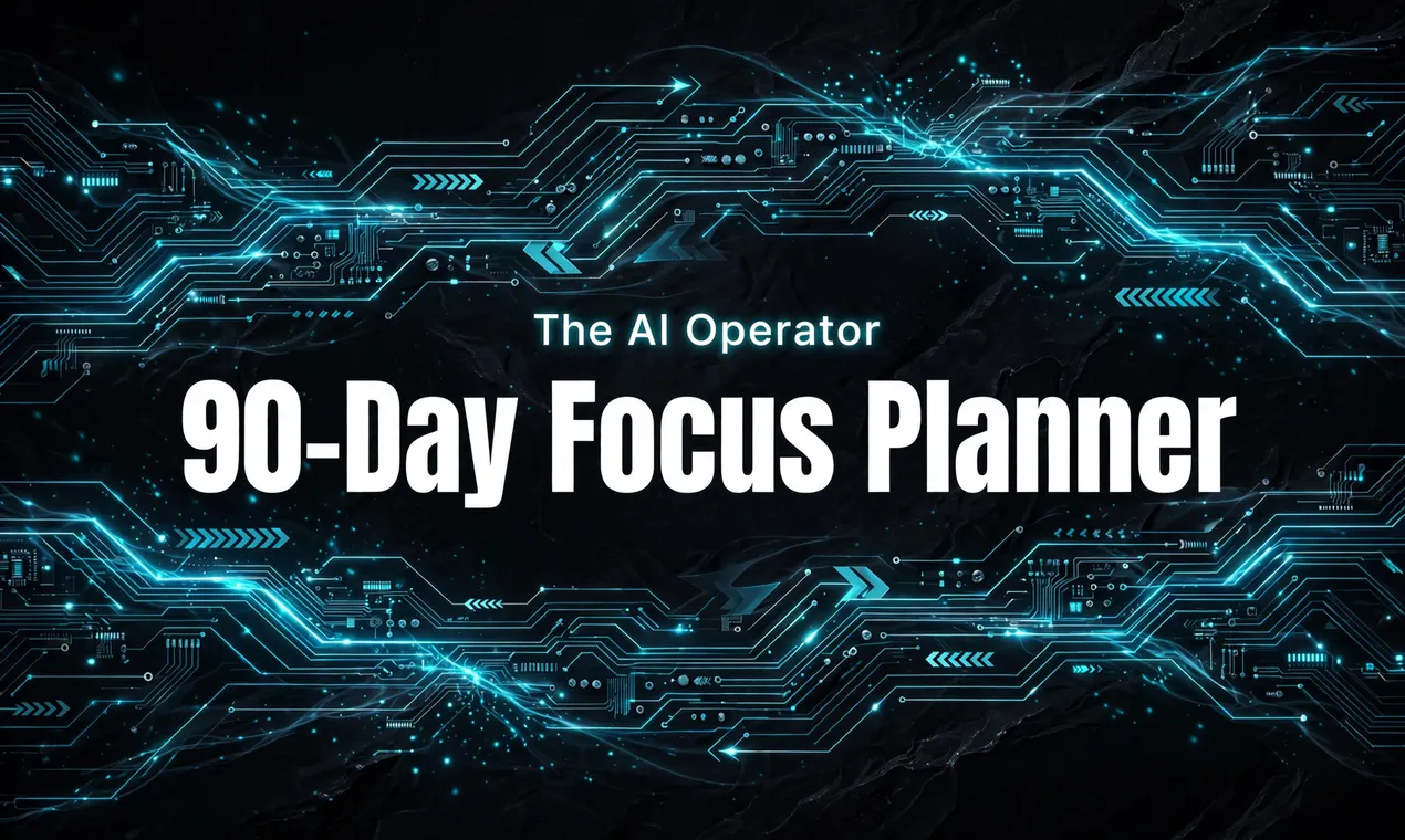 The AI Operator's 90-Day Focus Planner
