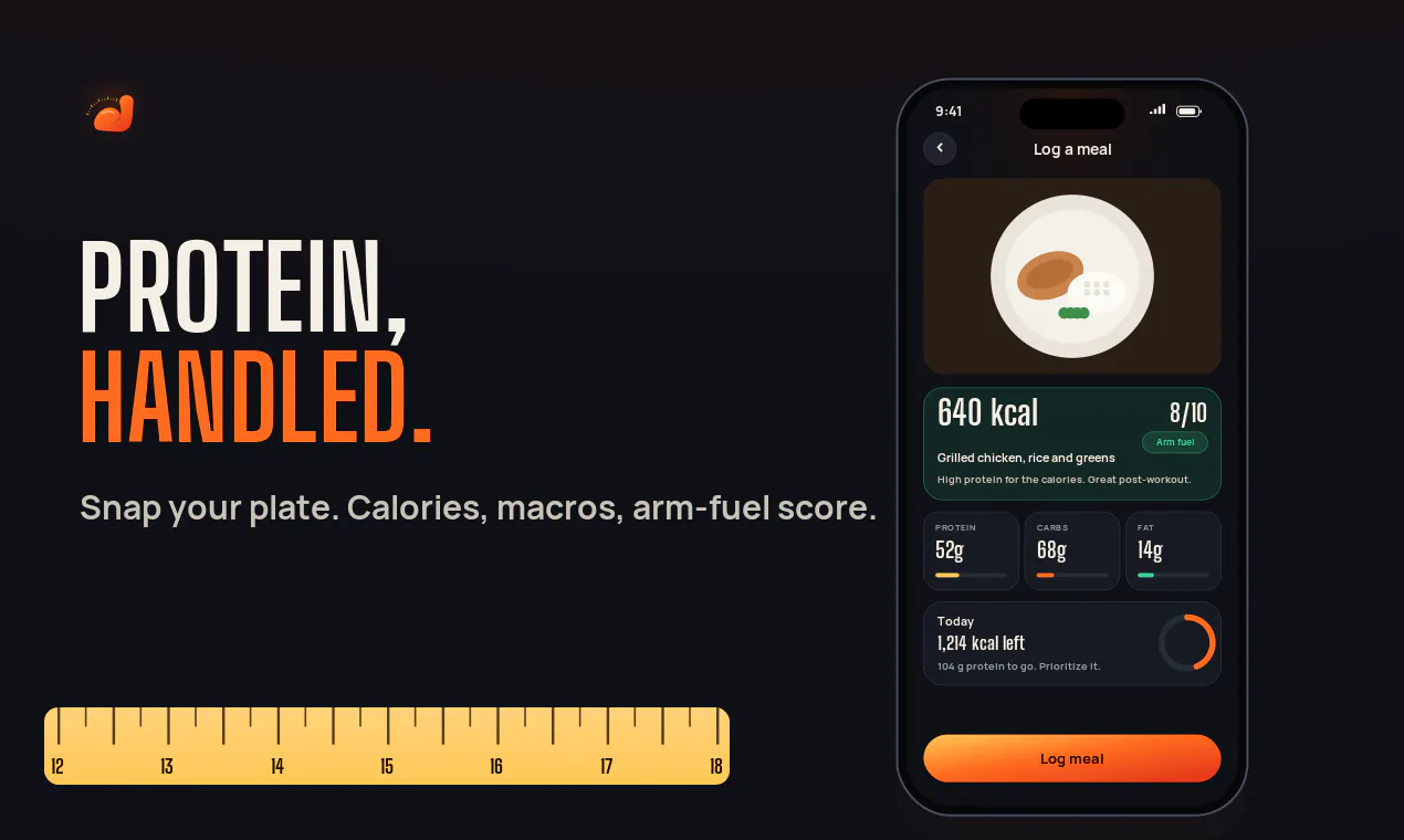 BicepsMaxx: scan your arms, train them gallery image