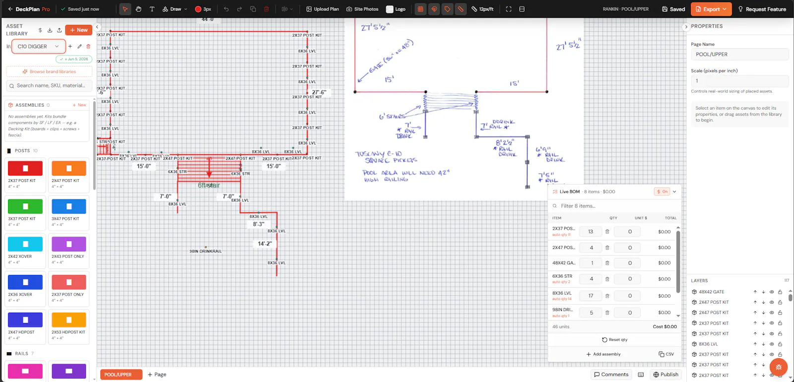 DeckPlan Pro screenshot 1