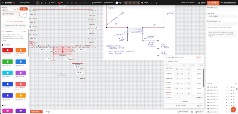 DeckPlan Pro screenshot 1
