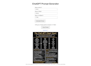 ChatGPT Prompt Generator gallery image