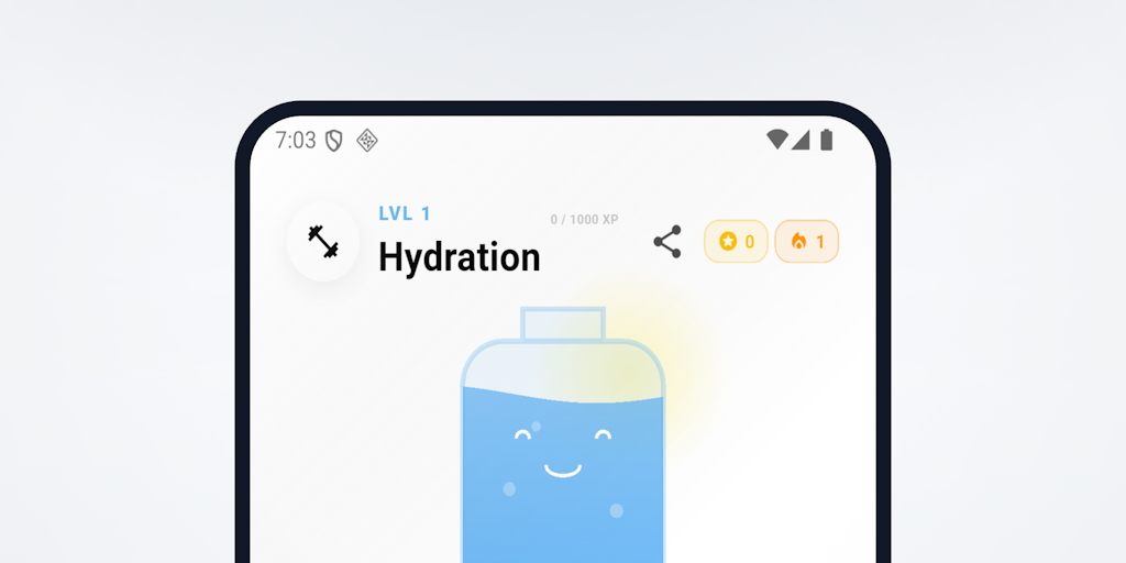 Aura Water: Private Hydration: Offline water tracker with a private AI hydration coach | Product Hunt