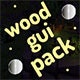 Wooden Theme Game GUI Pack