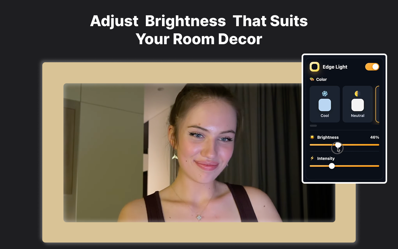 Edge Light for video calls gallery image