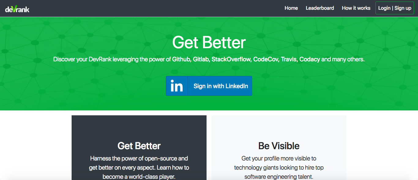 DevRank.io gallery image