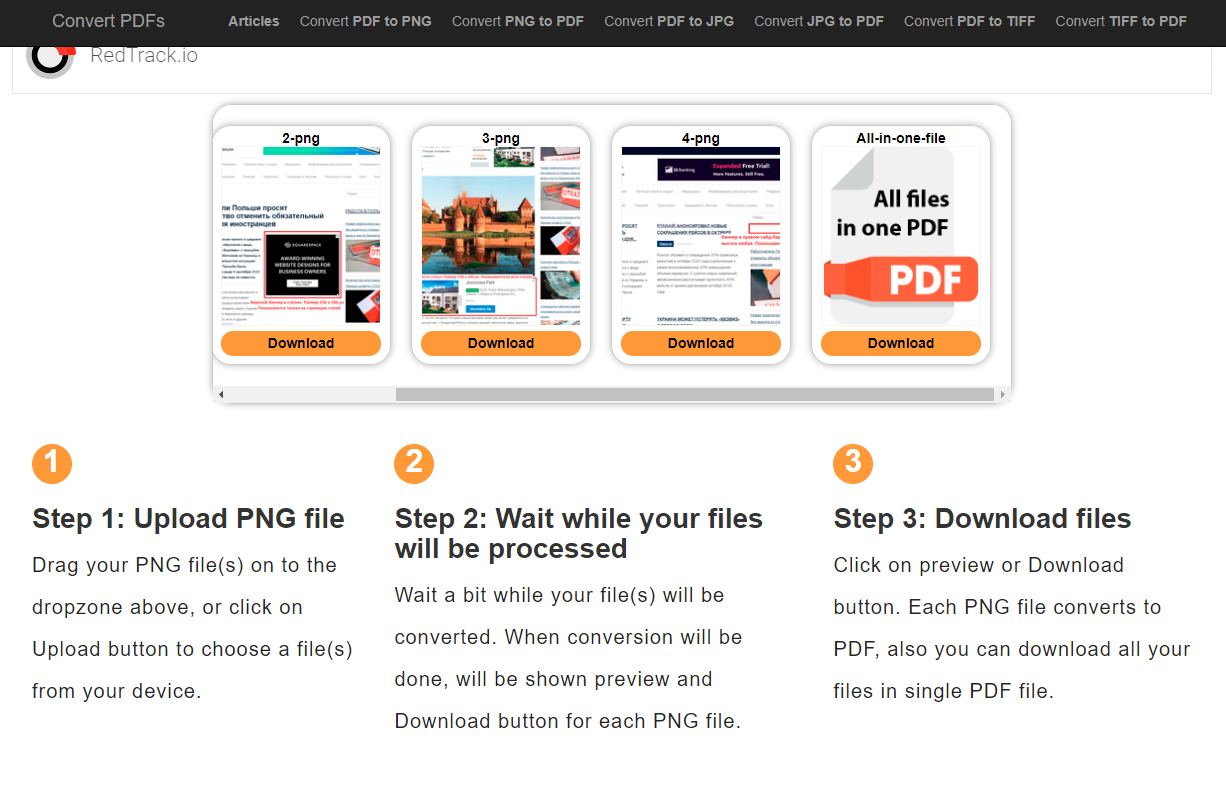 Convert PDFs gallery image