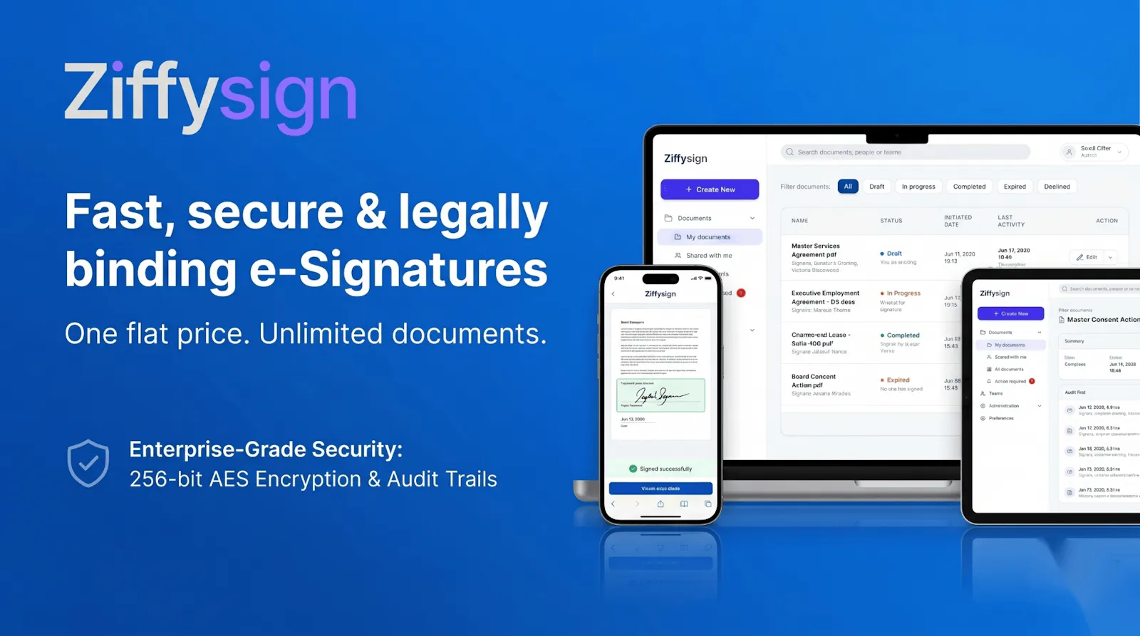 Ziffysign screenshot 1