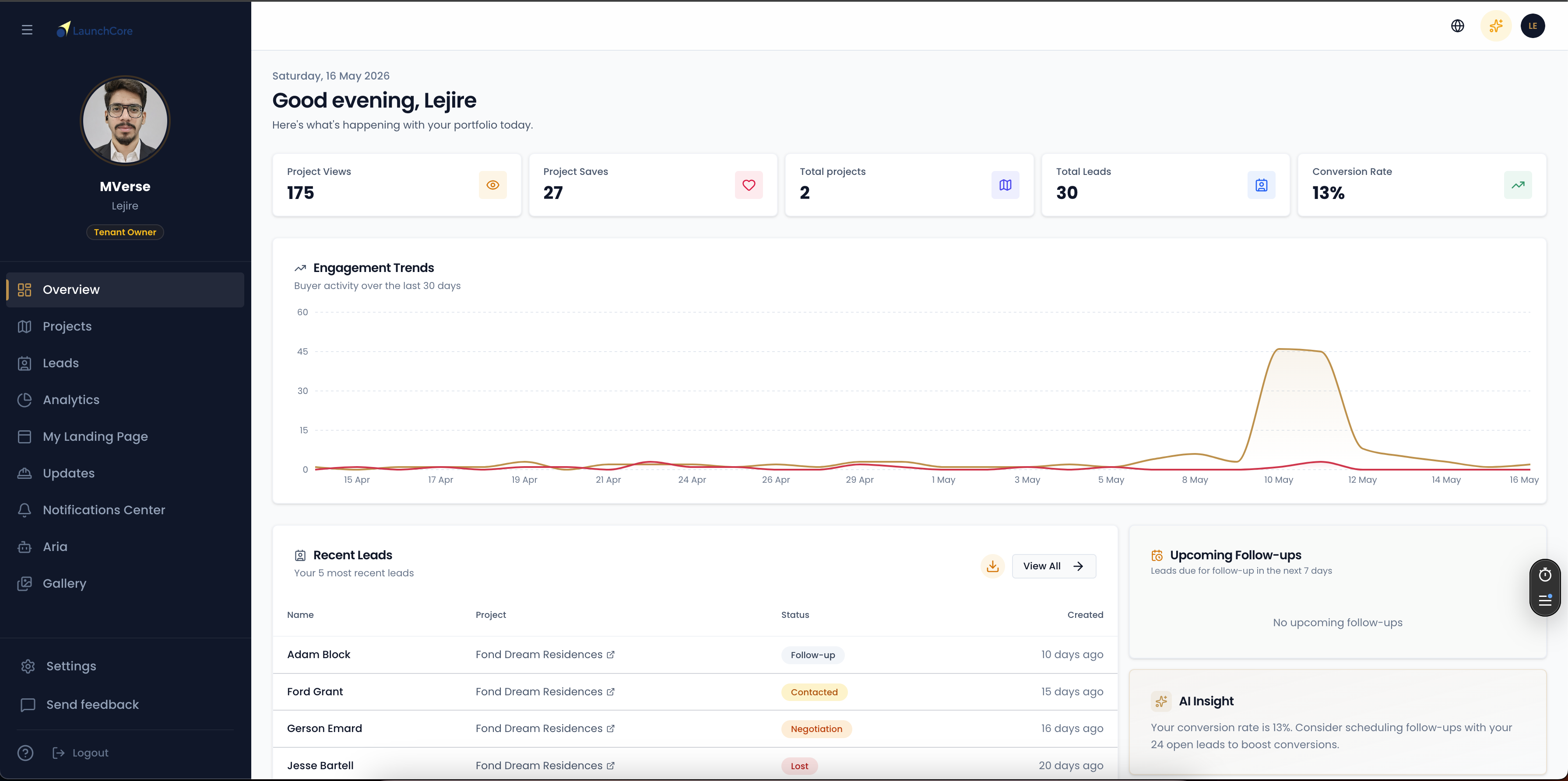 LaunchCore gallery image