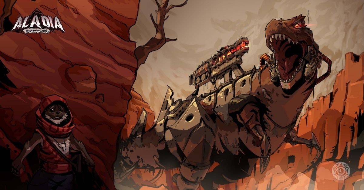 ALADIA: The Pyramid Scheme for 5E - Main screenshot showing features and interface