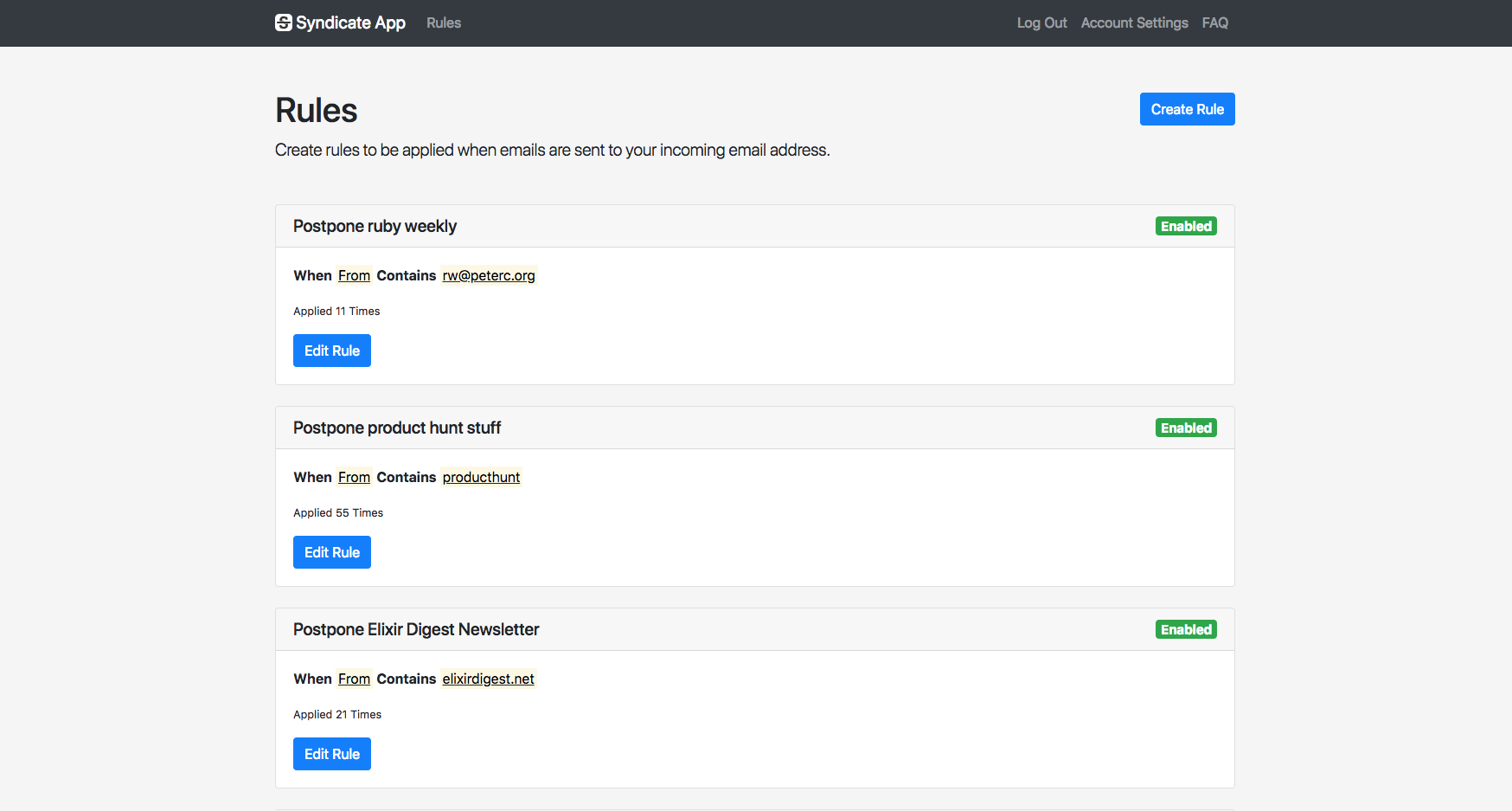 Syndicate App gallery image