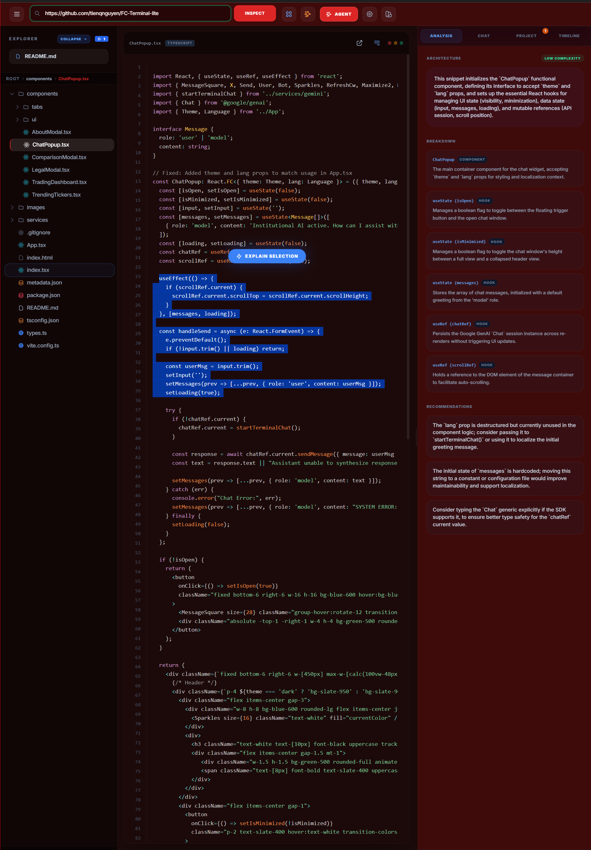 GitLens AI - Main product screenshot demonstrating key features and user interface