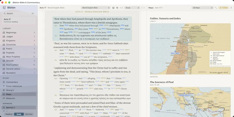 Biblion Bible Study screenshot 5