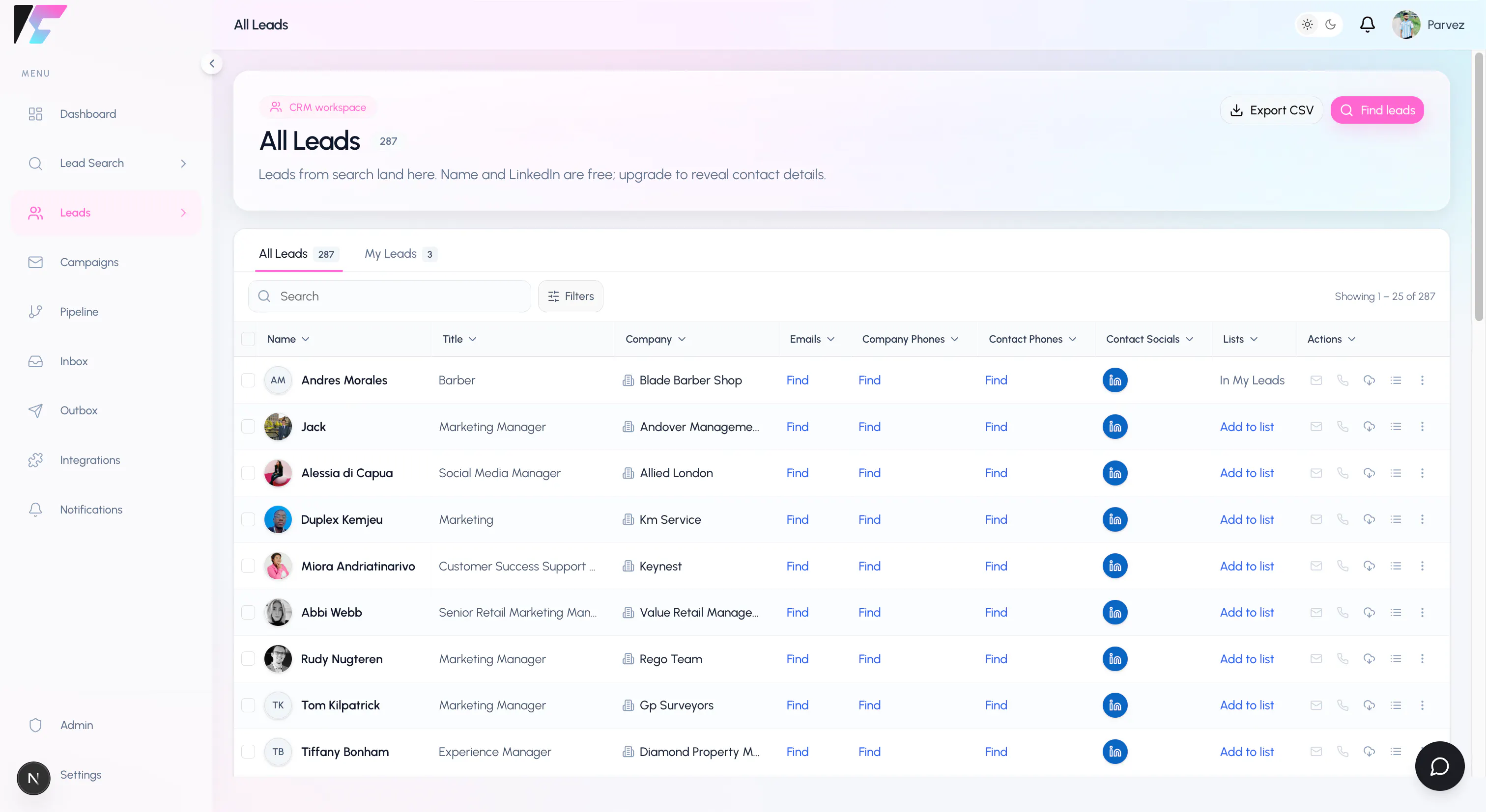 LeadForge AI 截图 7