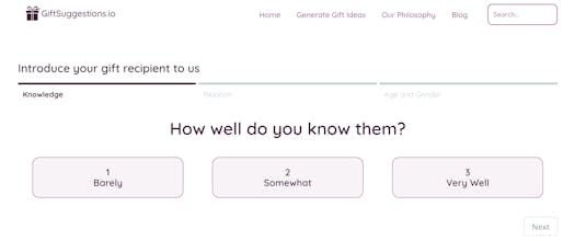 GiftSuggestions.io gallery image