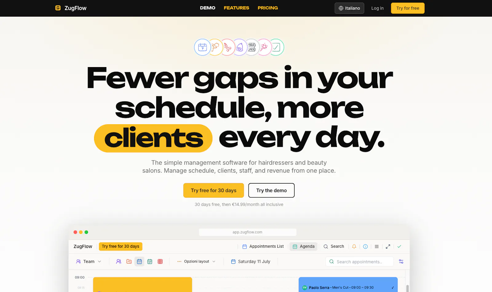 ZugFlow screenshot 1