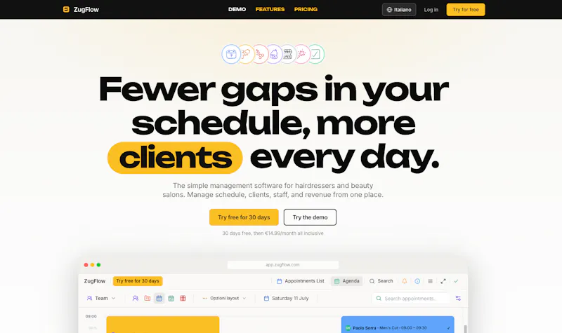 ZugFlow screenshot 1