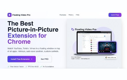 Floating Video Pro gallery image