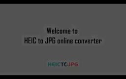HEIC to JPG online converter media 1