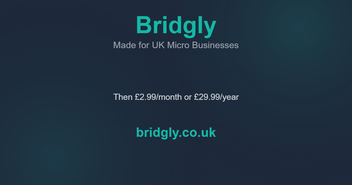 Bridgly - Screenshot 2 showing product features and functionality