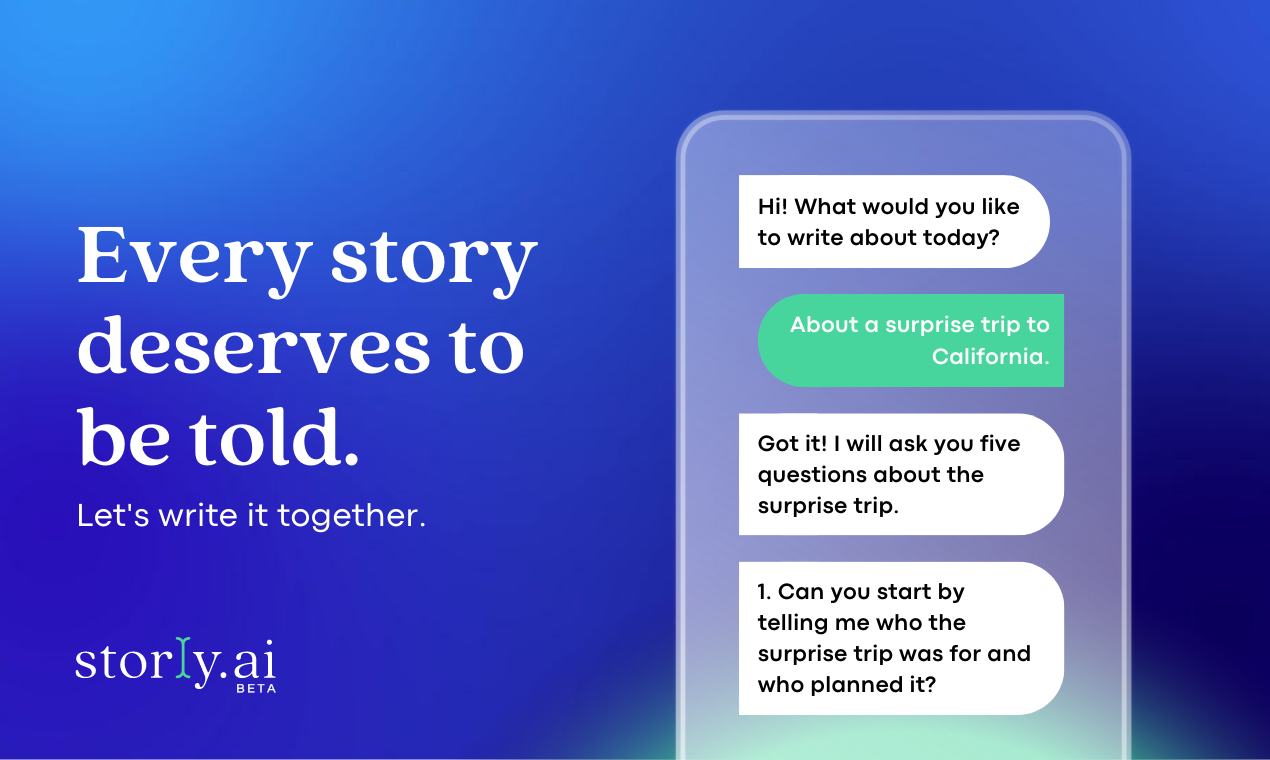 storly.ai - AI röportaj algoritmasıyla hayatınızın hikayesini yazın medya 2
