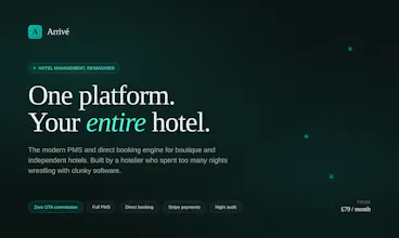 Arrivé PMS for Independent Hotels gallery image