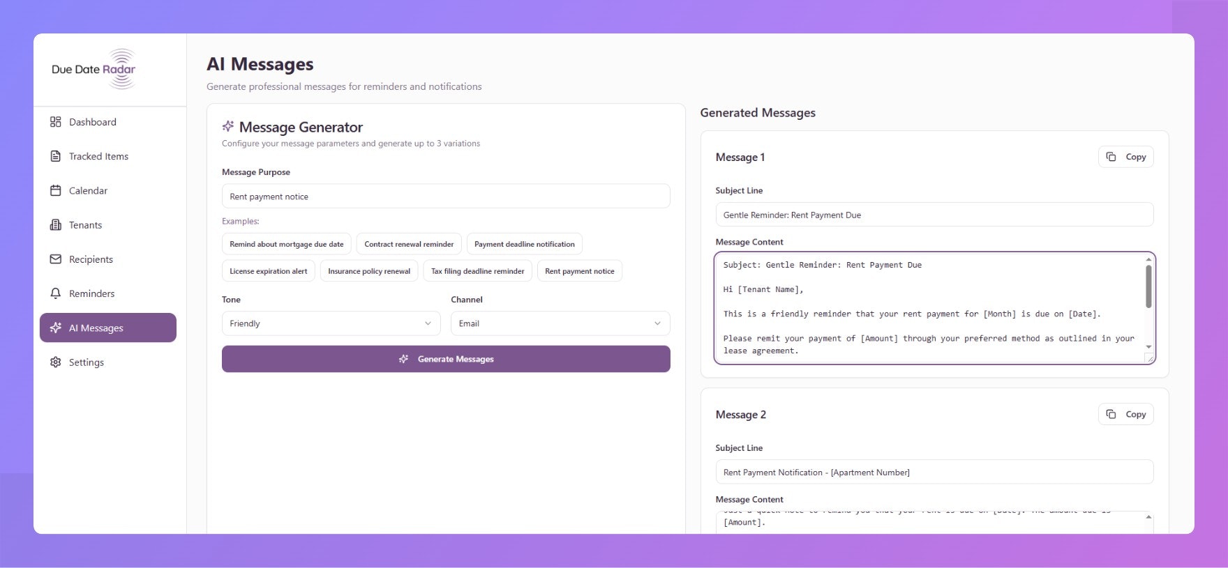 Due Date Radar - Screenshot 5 preview
