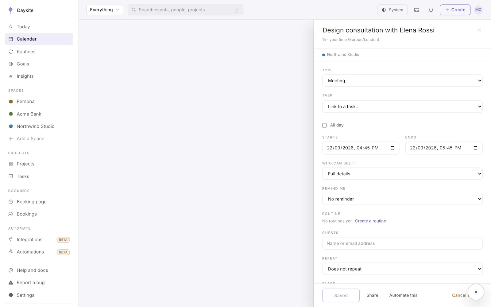 Daykite AI Calendar screenshot 2