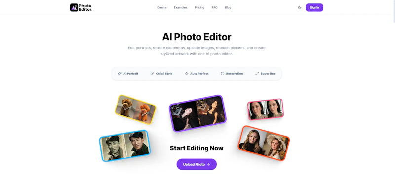 Photo Editor AI screenshot 1