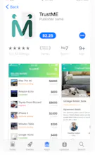 Blockchain for ads site : TrustME . gallery image