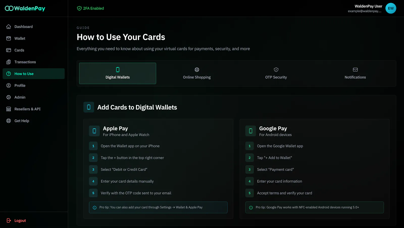 WaldenPay screenshot 3