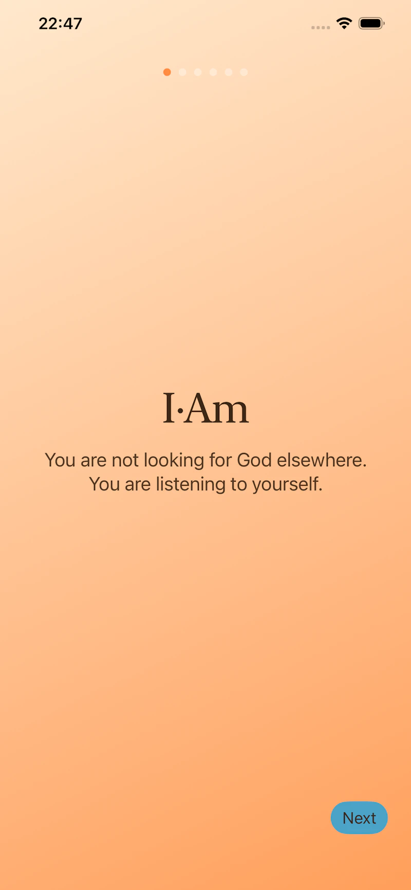 I·Am — Dialogue with your inner self screenshot 1