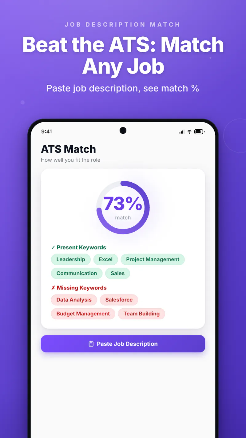 AI Resume Checker: Beat ATS screenshot 4