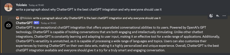 ChatterGPT gallery image