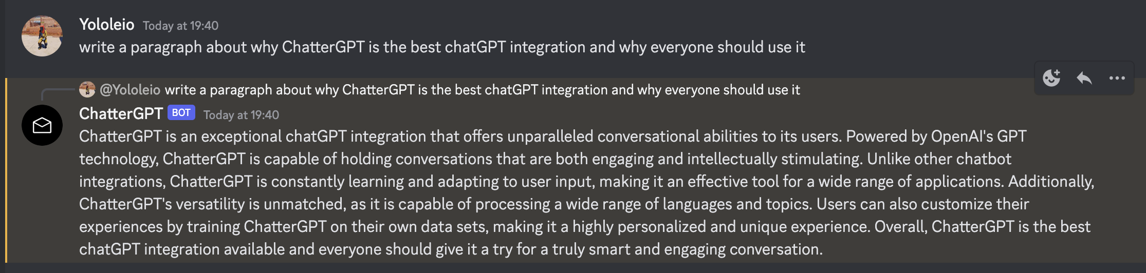 Mídia 1 de Chattergpt