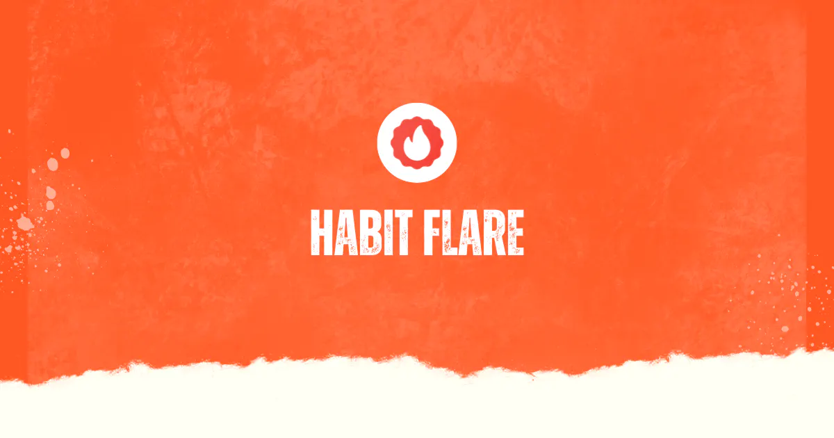 Habit Flare のプロダクトバナー
