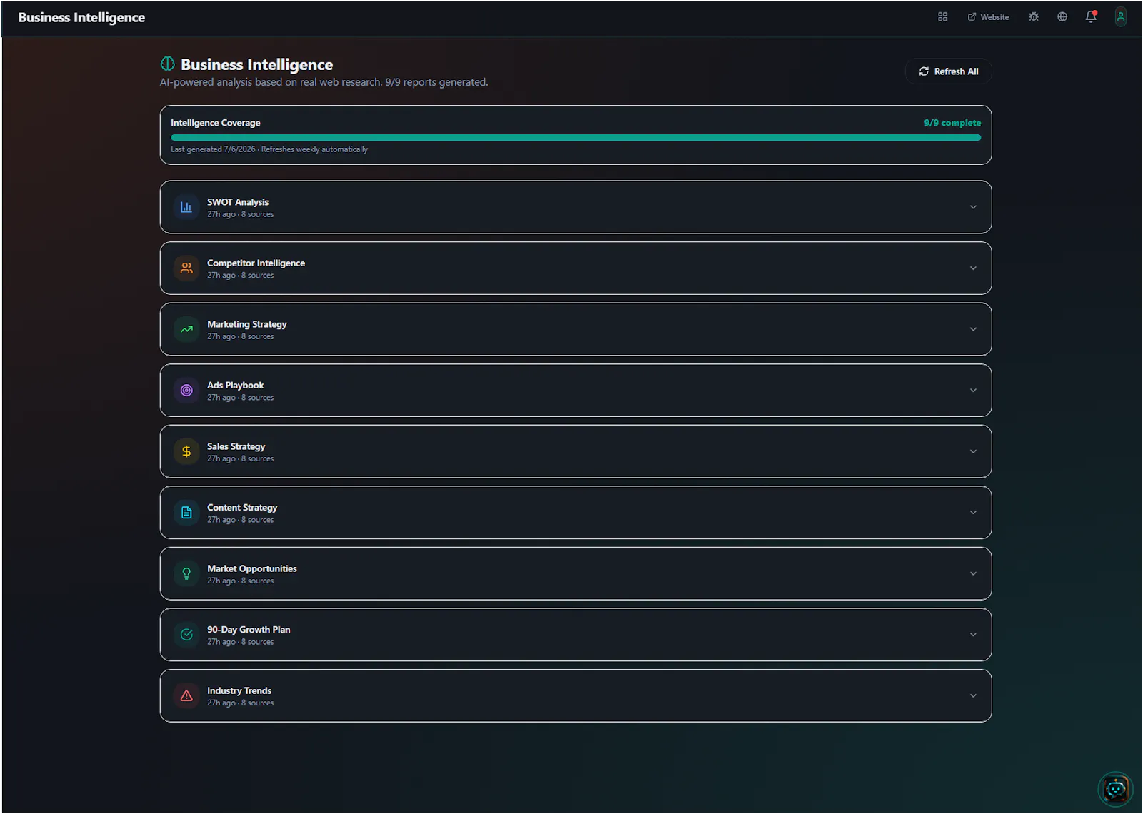 Solo CEO Blueprint Dashboard screenshot 7