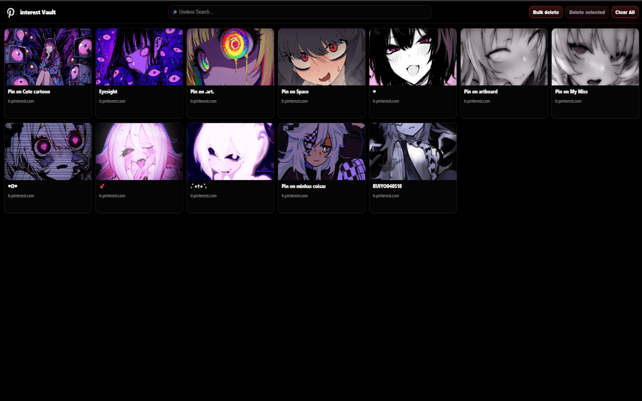 Pinterest AMOLED Theme gallery image