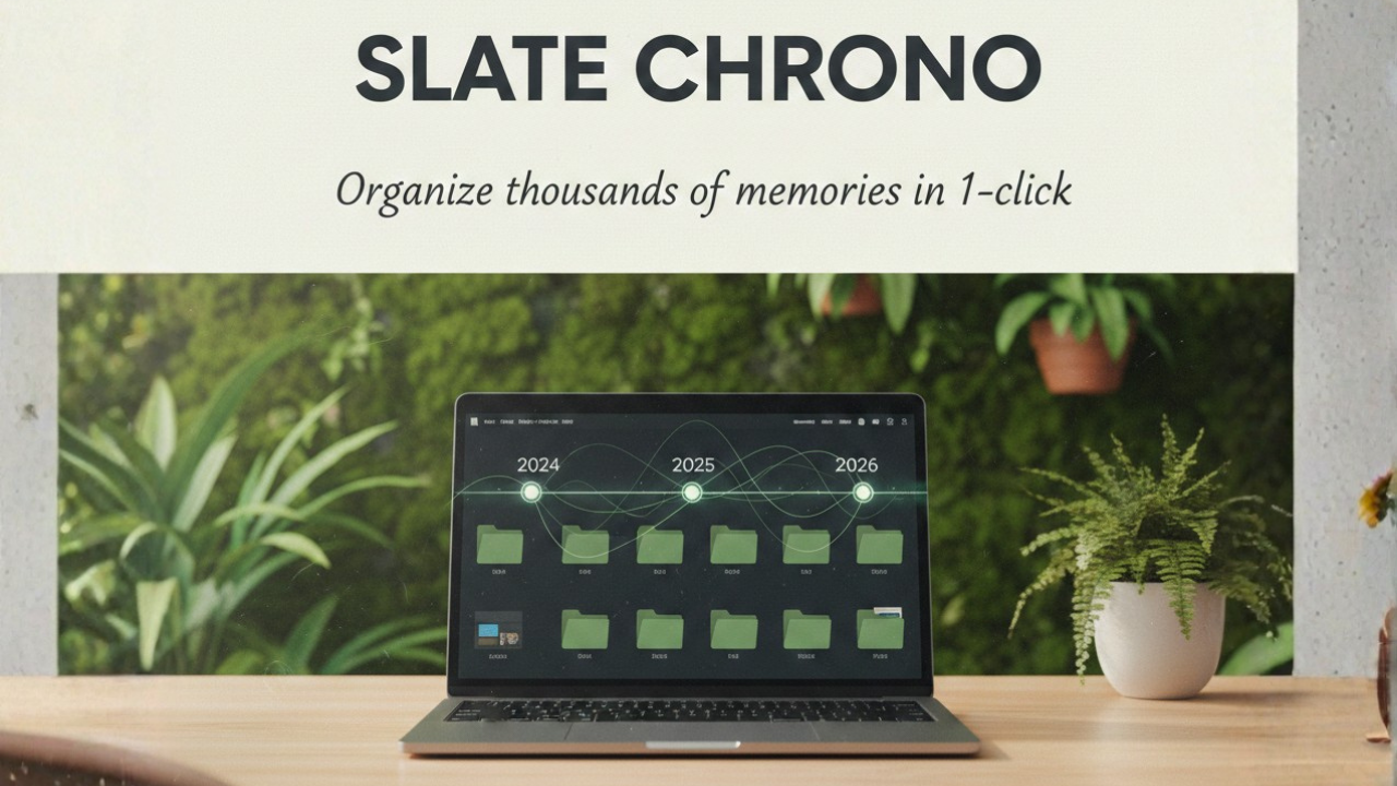 Slate Chrono:1-Click Photo Organizer