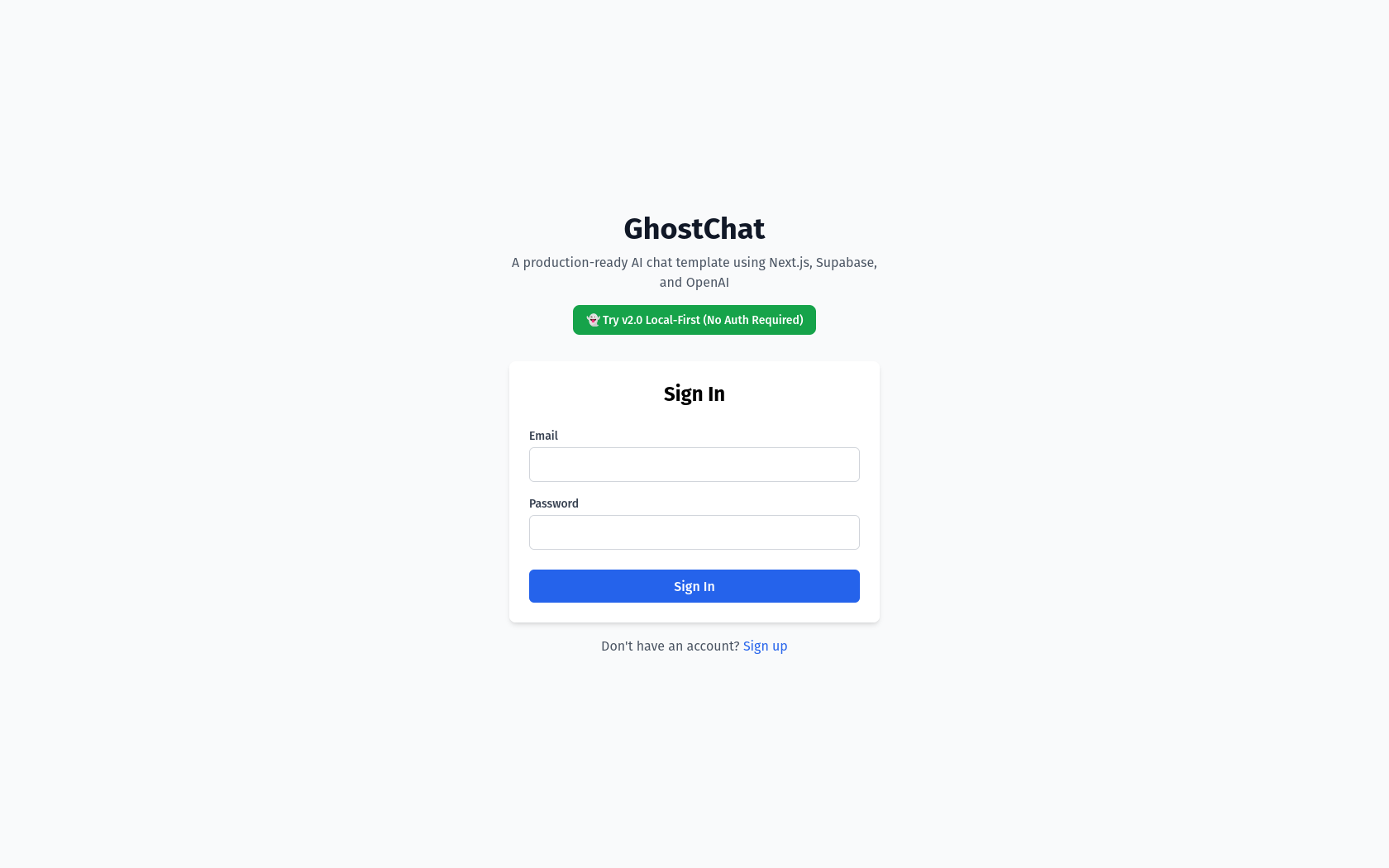 GhostChat v2.0 — Sovereign AGA - Local-first AI chat that keeps your convos on your device media 1