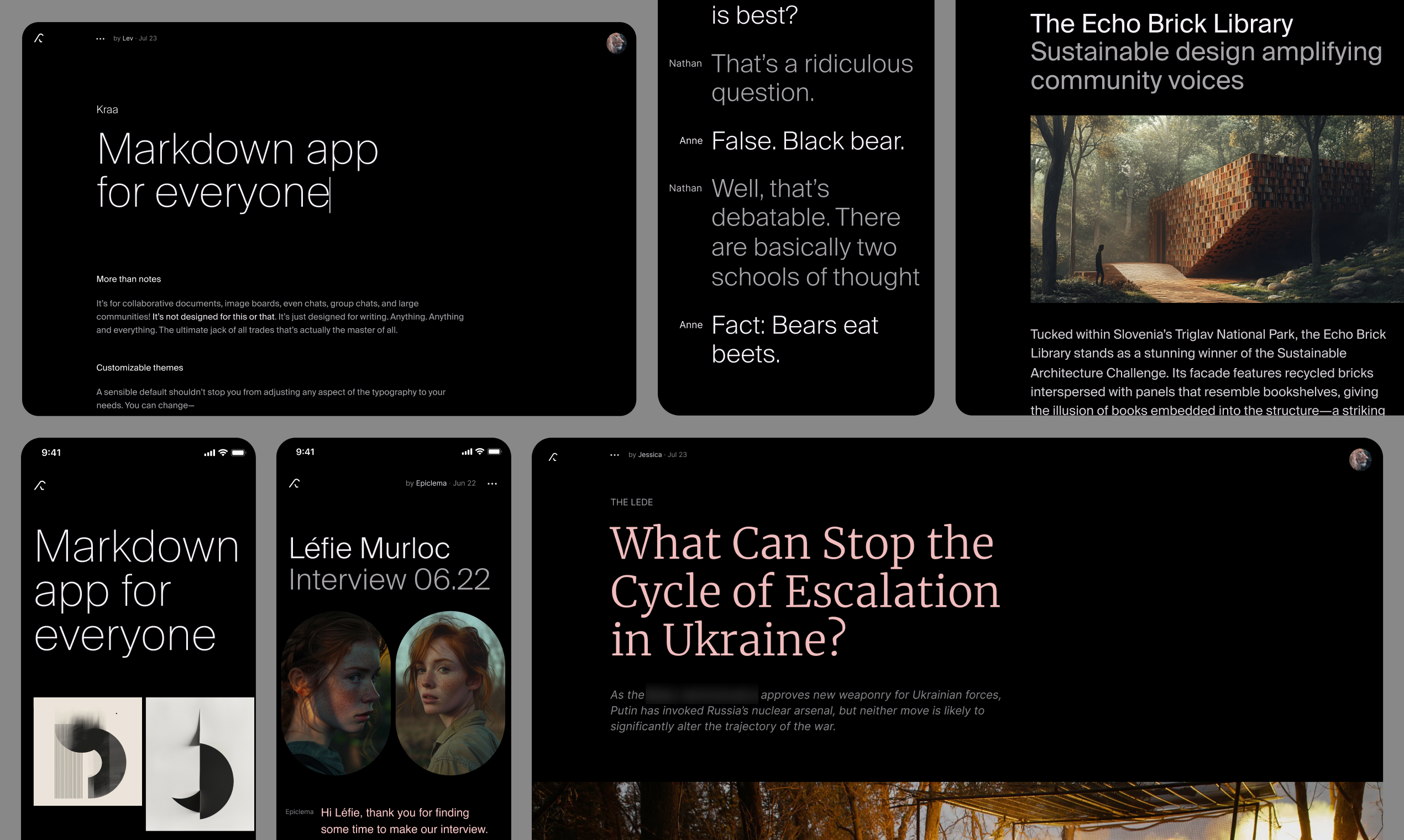 pazzo - L'app di scrittura per tutto media 1