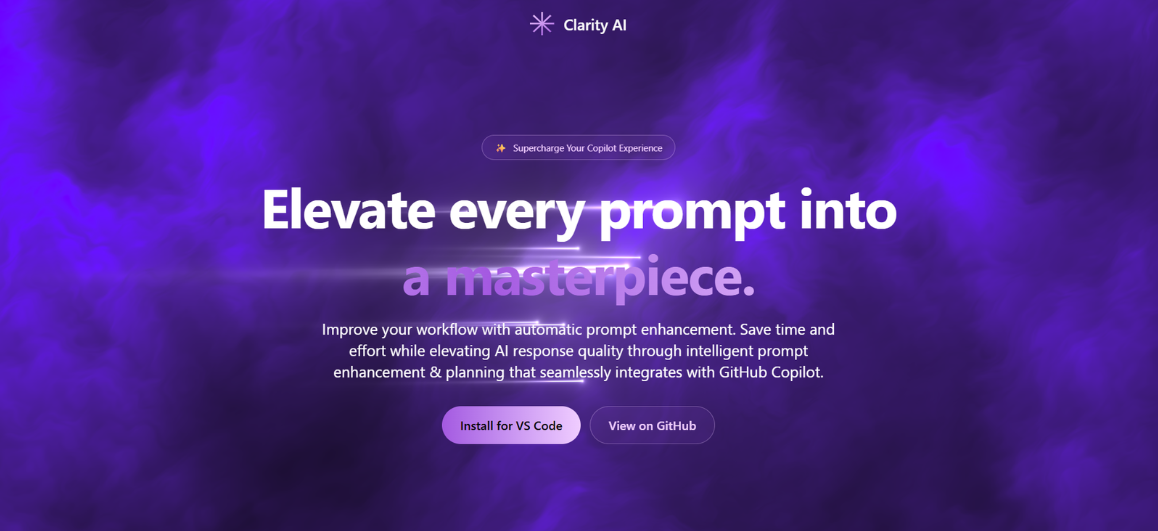 Clarity AI - Screenshot 2 showing product features and functionality