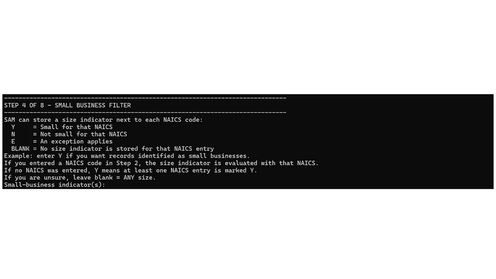 SAM.gov Contractor Database Compiler screenshot 4