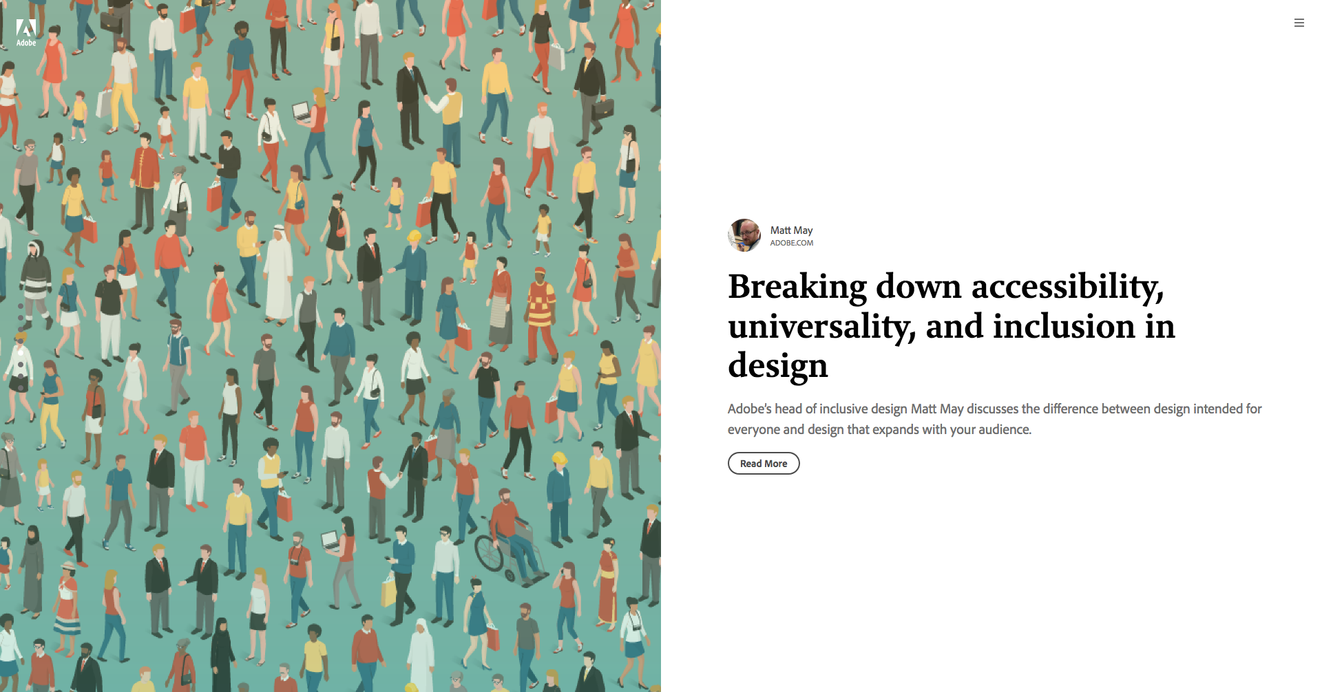 Adobe Design gallery image