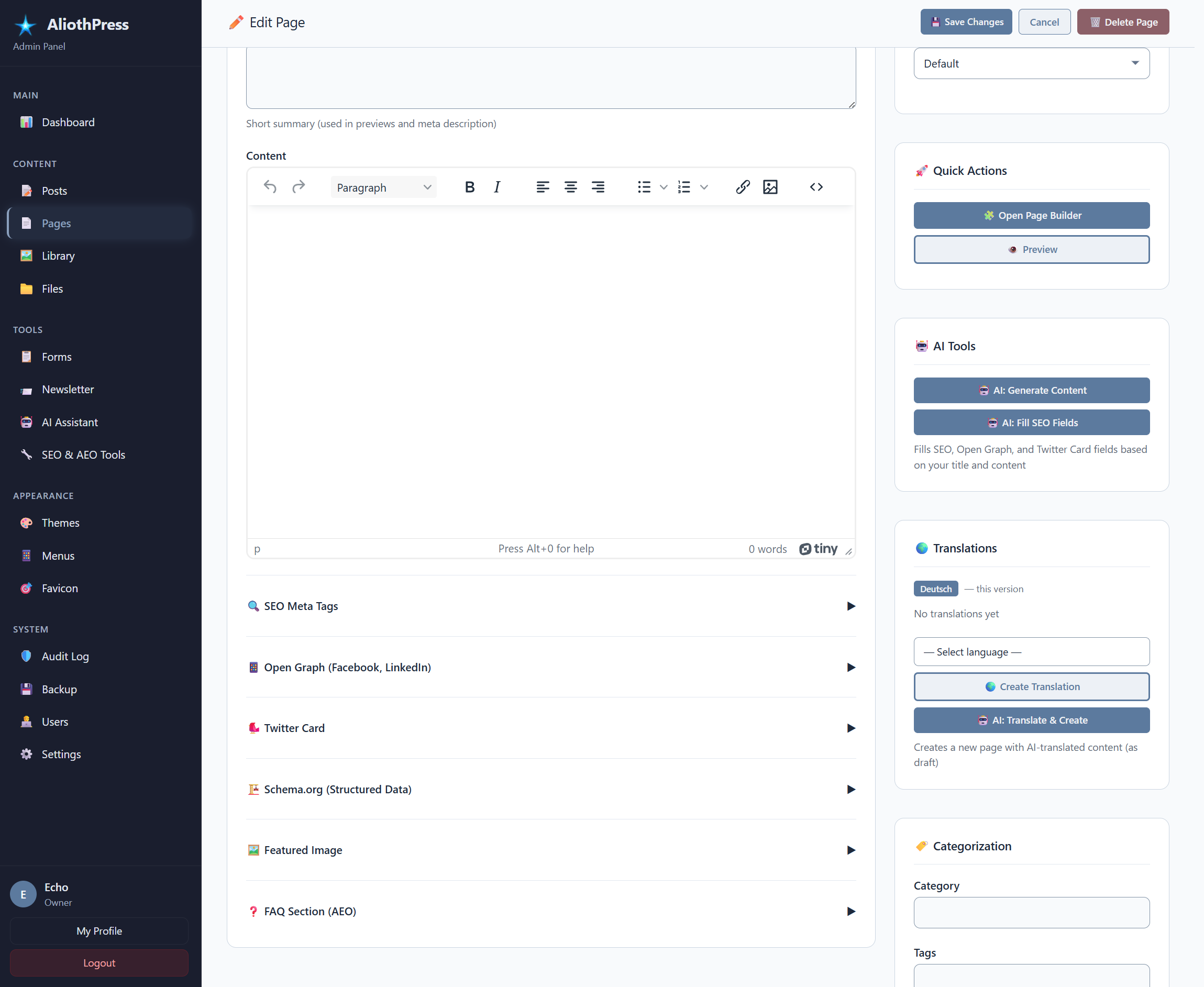 AliothPress gallery image