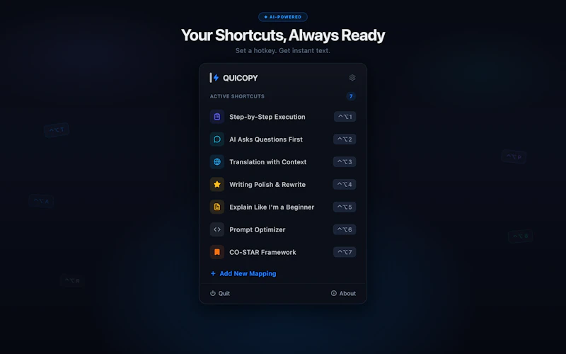QUICOPY screenshot 2