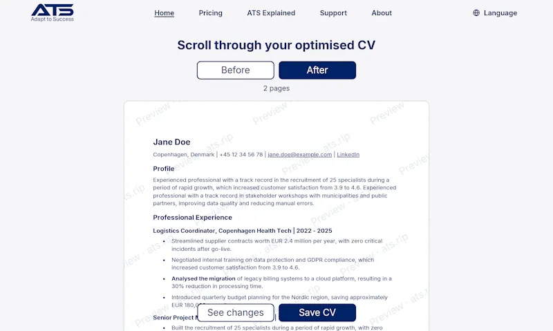 Adapt to Success screenshot 3