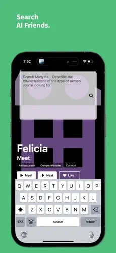 Veel mij ai - Hyper-realistische persoonlijkheden.Voel de AI Essence media 4